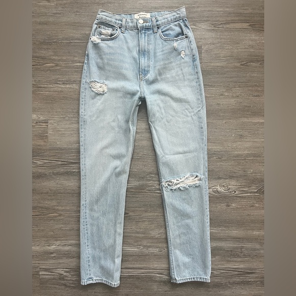 Reformation Jeans Stevie Color Tahoe Size 26 - Picture 2 of 5
